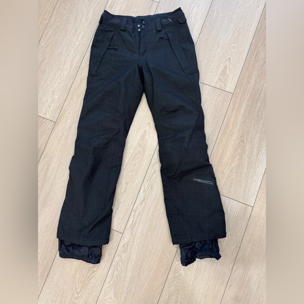 O’Neill Women’s XS Snow Pants Black Waterproof 10K Thinsulate Fair Used Cond